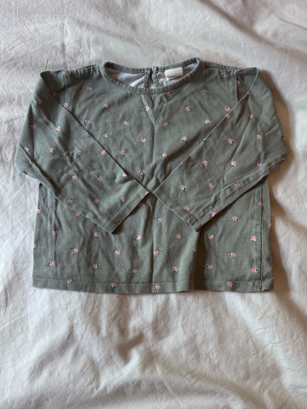 H&M Girl’s Long Sleeve Floral Shirt
